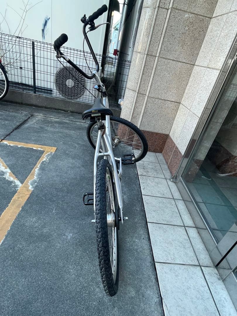 希少　ジャンク品　メルセデスベンツ　シルバー 自転車