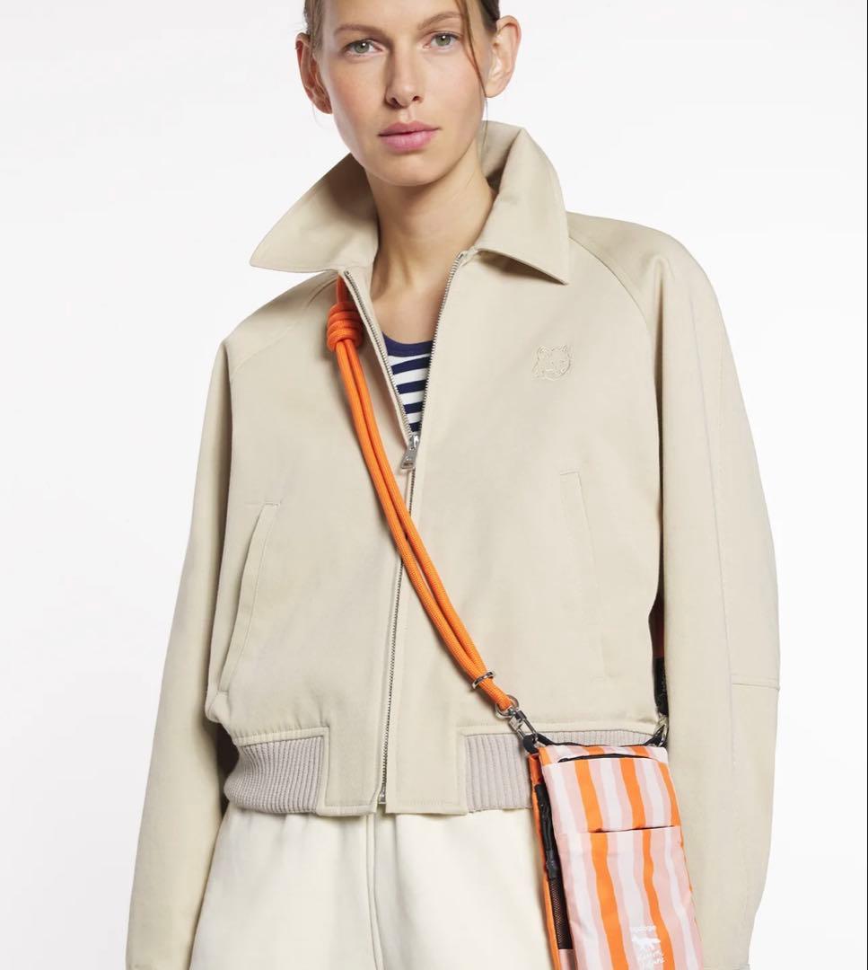 Maison Kitsuné x Topologie スマホショルダー　オレンジ