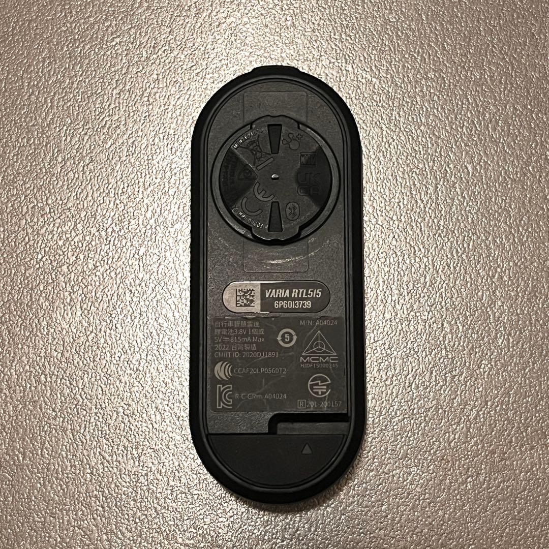 ガーミン リアビューレーダー VARIA RTL515