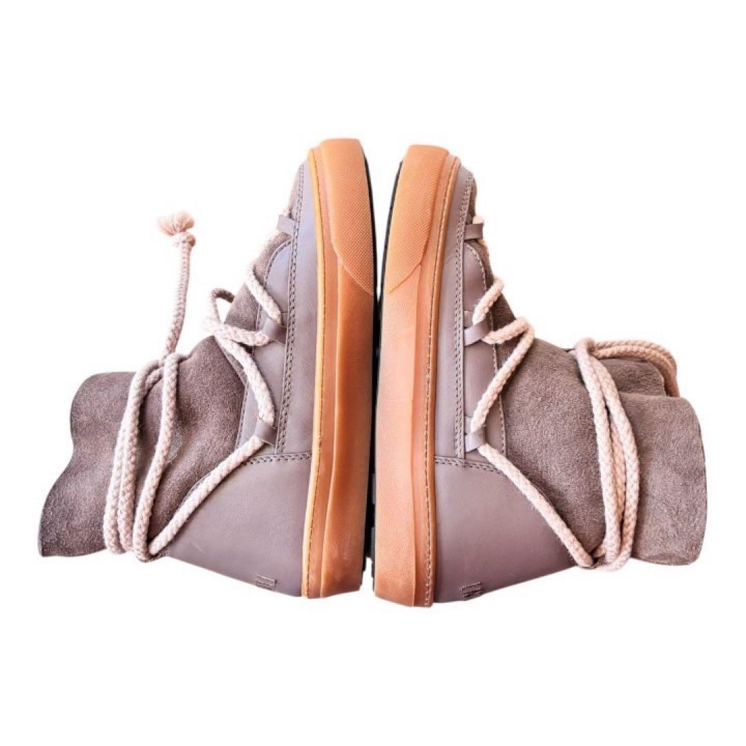 新品タグ付き✨ INUIKIIイヌイキムートンブーツチャコールグレー36裏ボア