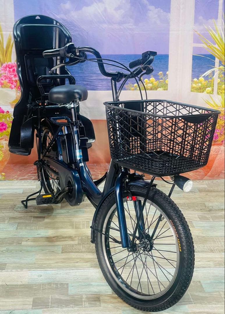 週末限定！ギュットアニーズ2018年⭐️16AH！子供乗せ電動自転車Y3272