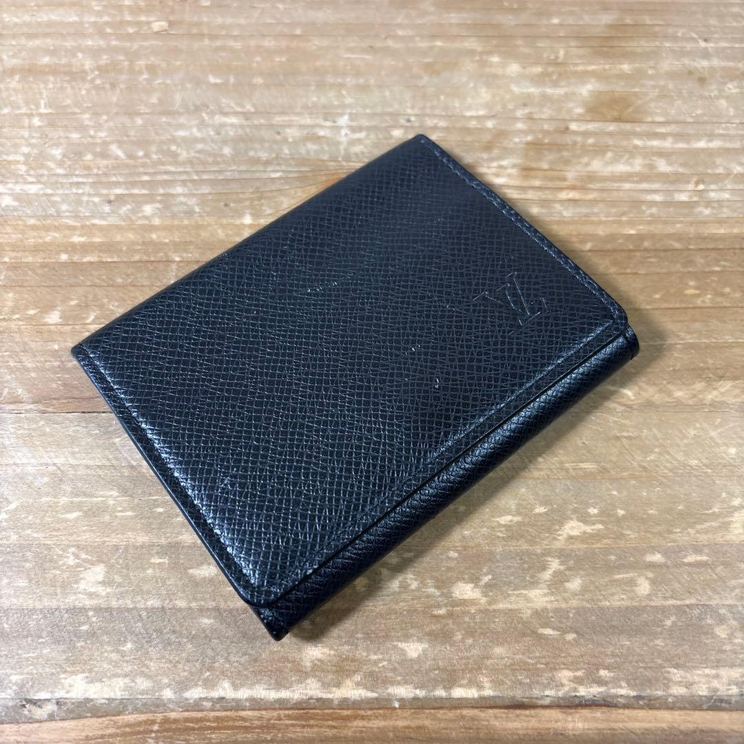 バ*ュ様 ルイヴィトン 名刺入れ タイガ アンヴェロップ カルトドゥヴィジット