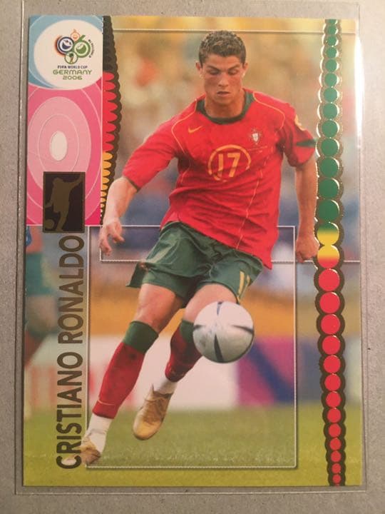 PANINI2006 world cup クリスティアーノ・ロナウド RC