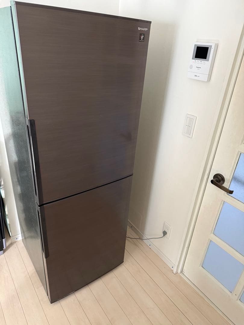 シャープ　上下二段式冷蔵庫