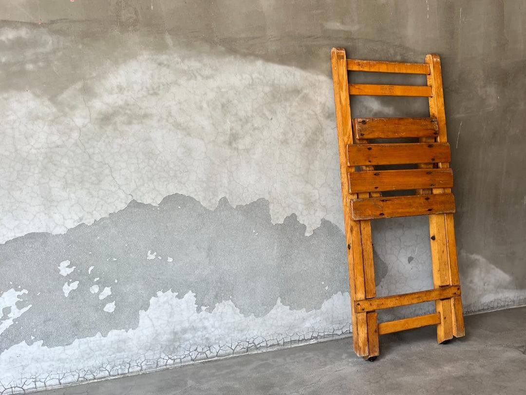 フランスヴィンテージ☆フォールディングチェア／ヴィンテージチェア／アウトドア