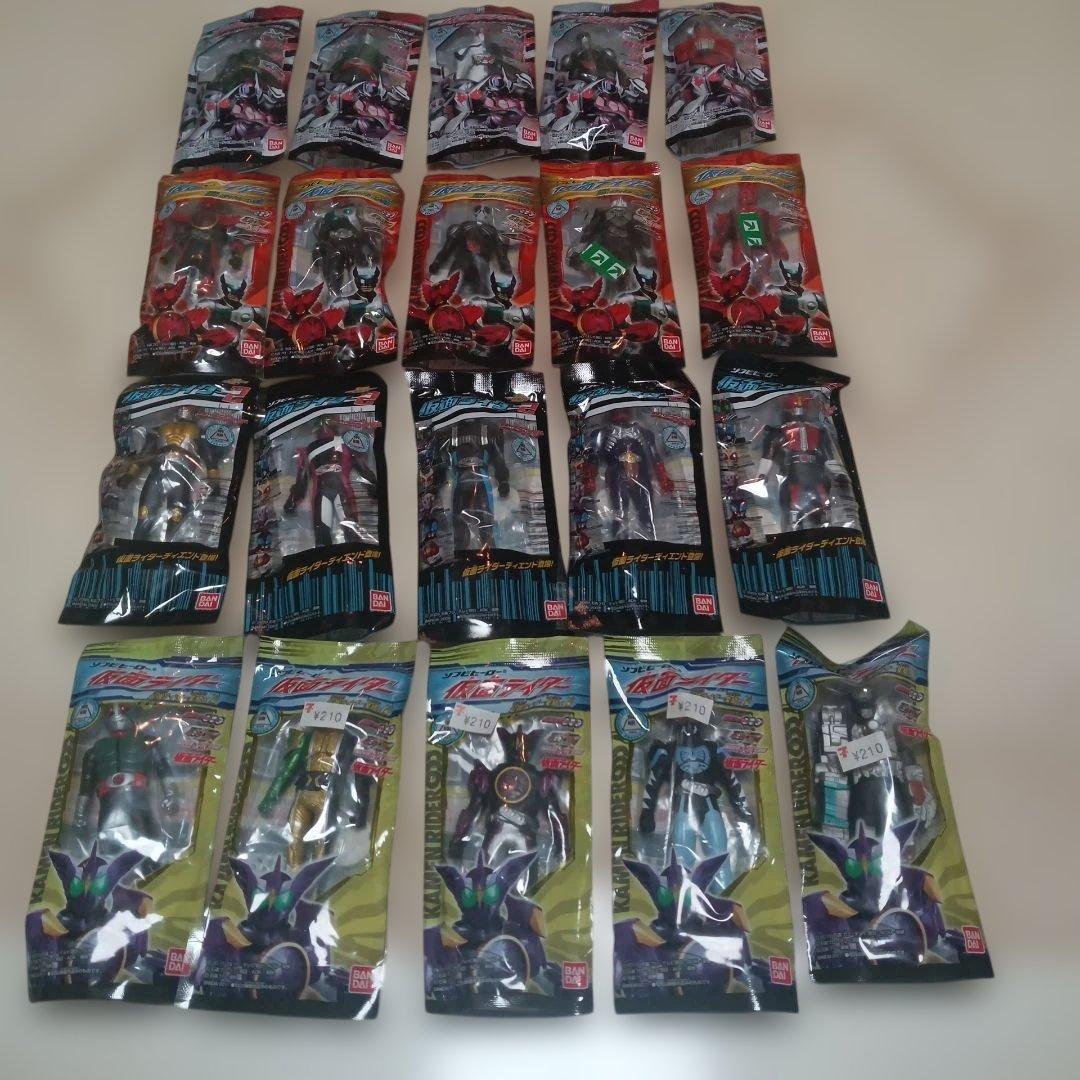 仮面ライダー ソフビヒーロー フィギュア 20体セット