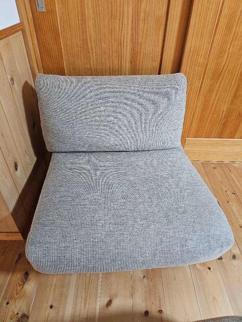 無印良品 ゆったり座れるアームレスソファ