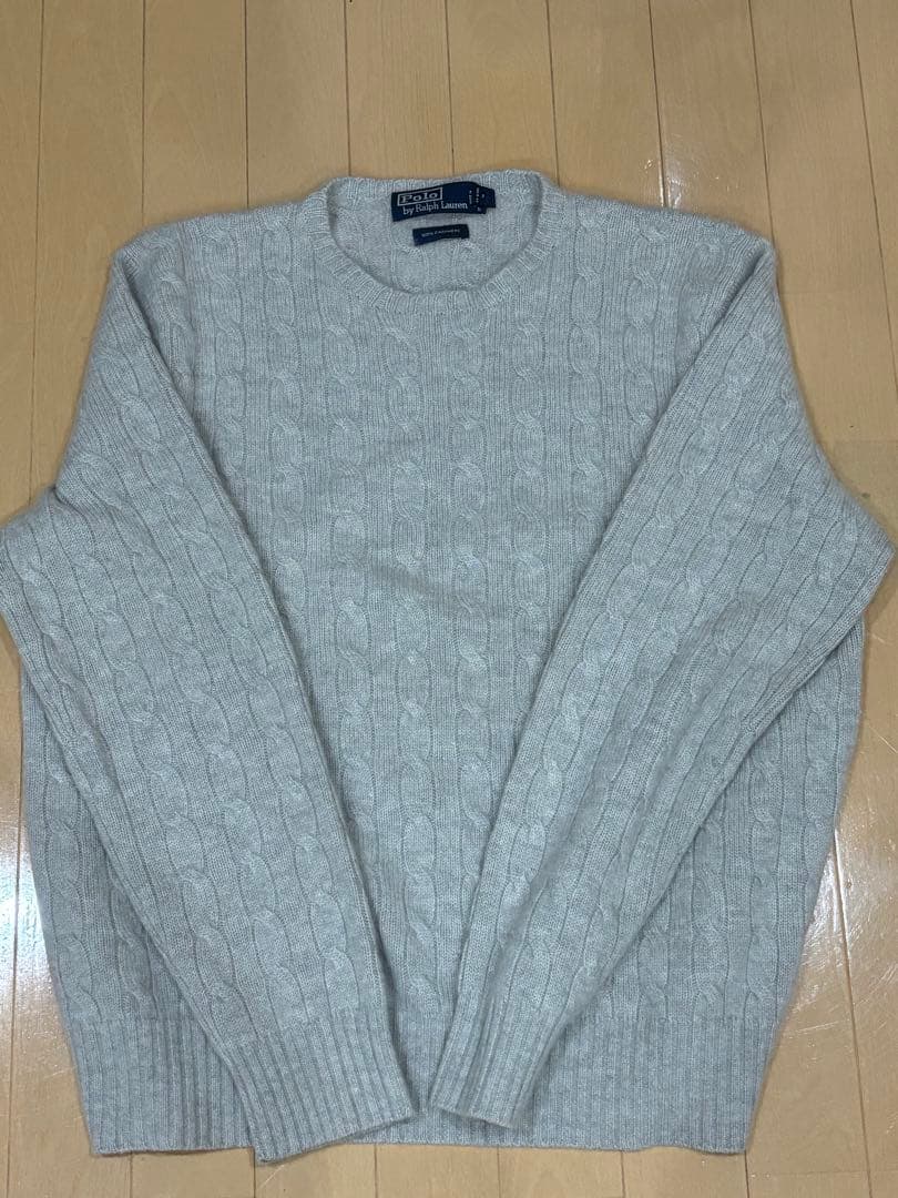 Polo by Ralph Lauren カシミヤケーブルニット　ハルキ着用