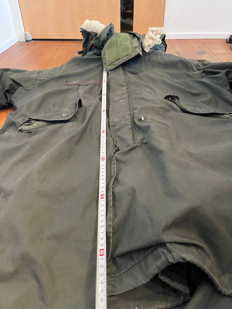 ヴィンテージM-65フィッシュテールパーカー後染め