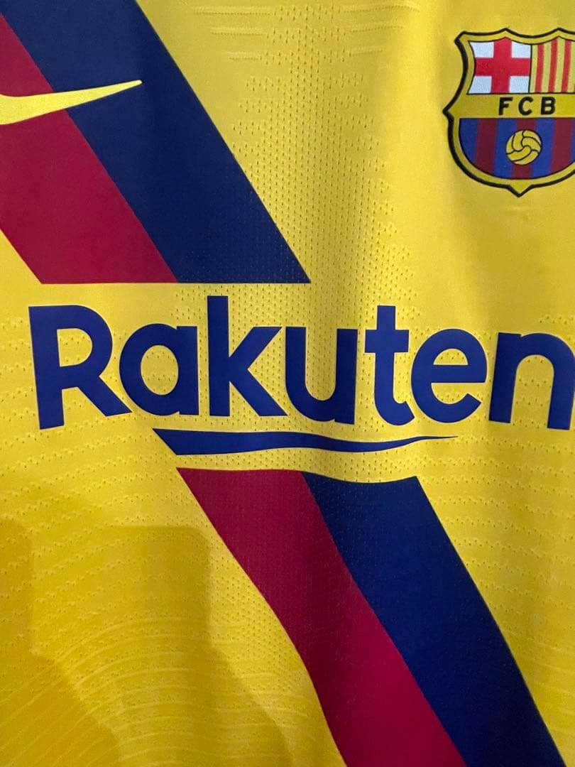 【正規品】オーセンティック バルセロナ19-20 アウェイ メッシ 10