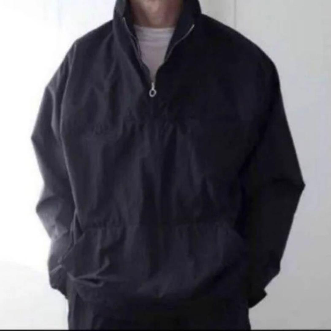 COMOLI 製品染ナイロンアノラック