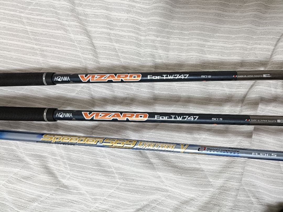 TW747　HONMAホンマゴルフ　ドライバー,3番5番ウッド 3本セット　S