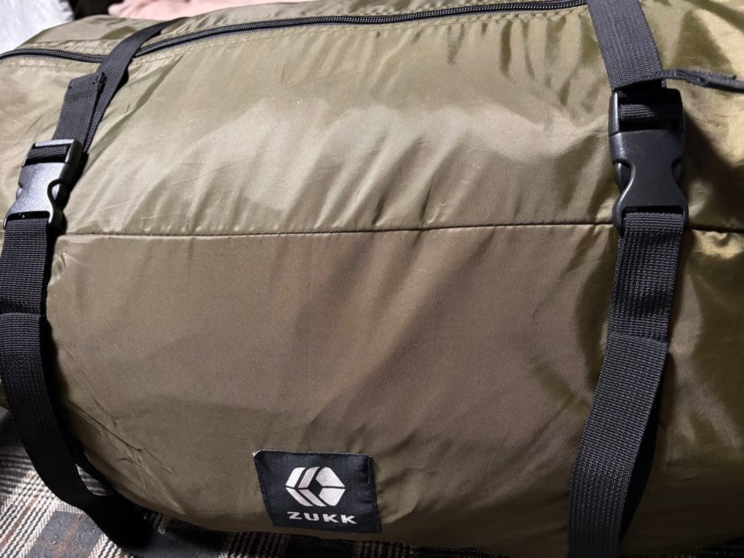 zukk マギーテント 前幕付き 軍幕 変形パップテント