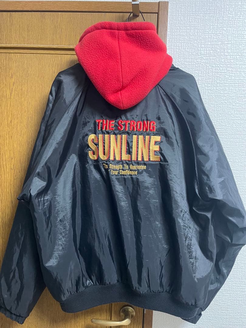 サンライン（SUNLINE） ナイロン フリース ジャケット　フード