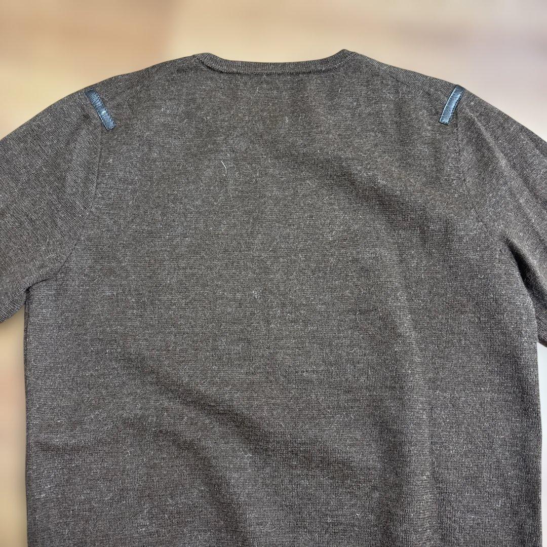 The inoue brothers baby alpaca クルーネックニット