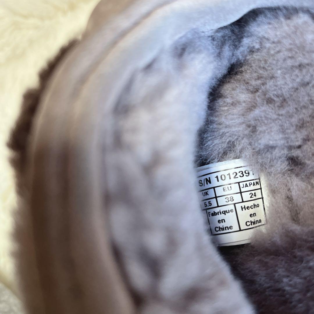 UGG アグ ムートンブーツ 24.0 シープスキン 防寒 耐寒