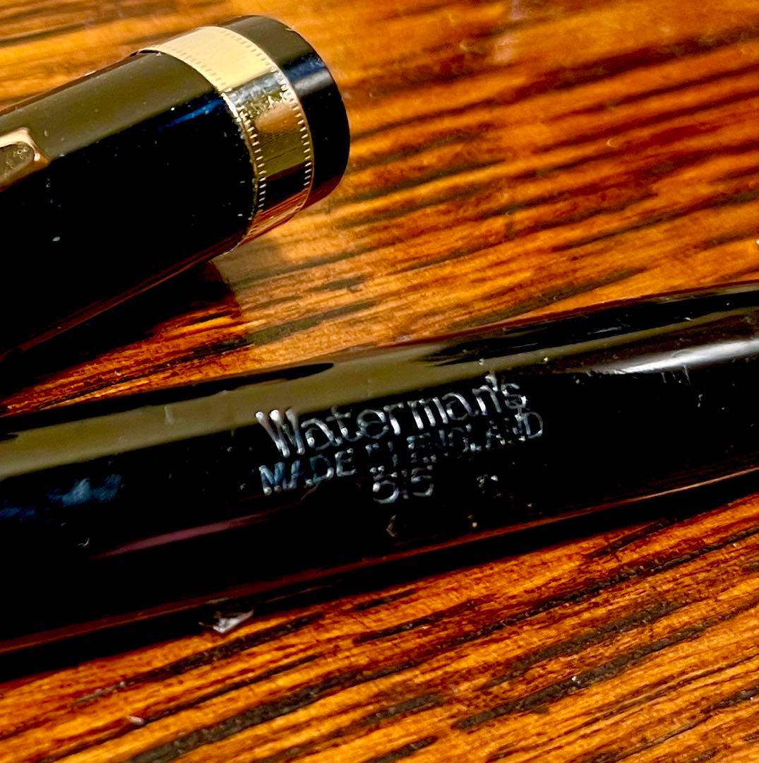 ウォーターマン万年筆　幻の英国生産WATERMANフラッグシップモデル515