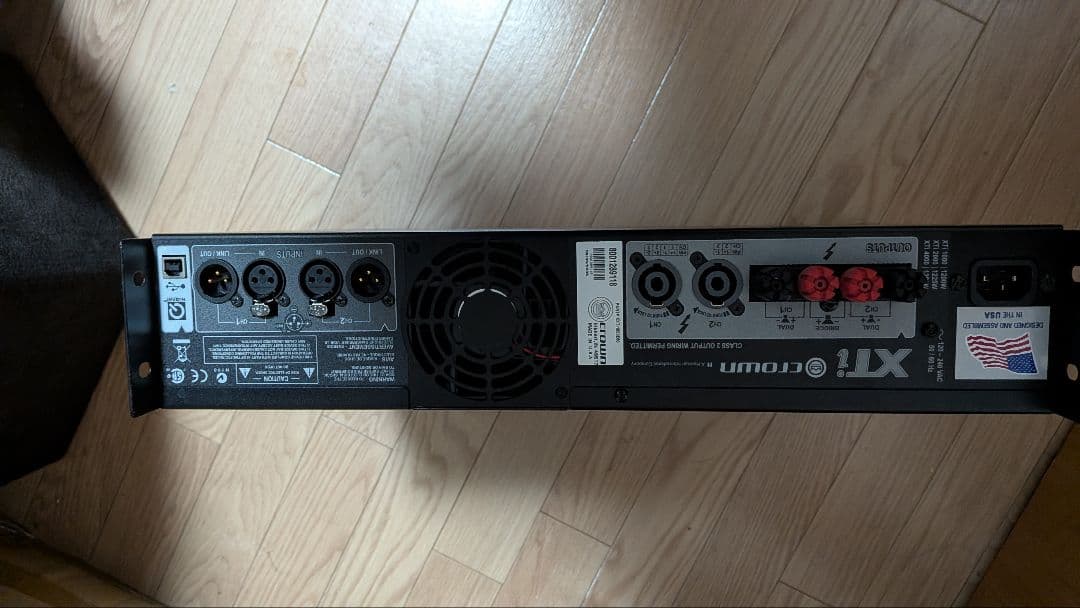 ブ*ド様 Crown XTi1000 Power Amp