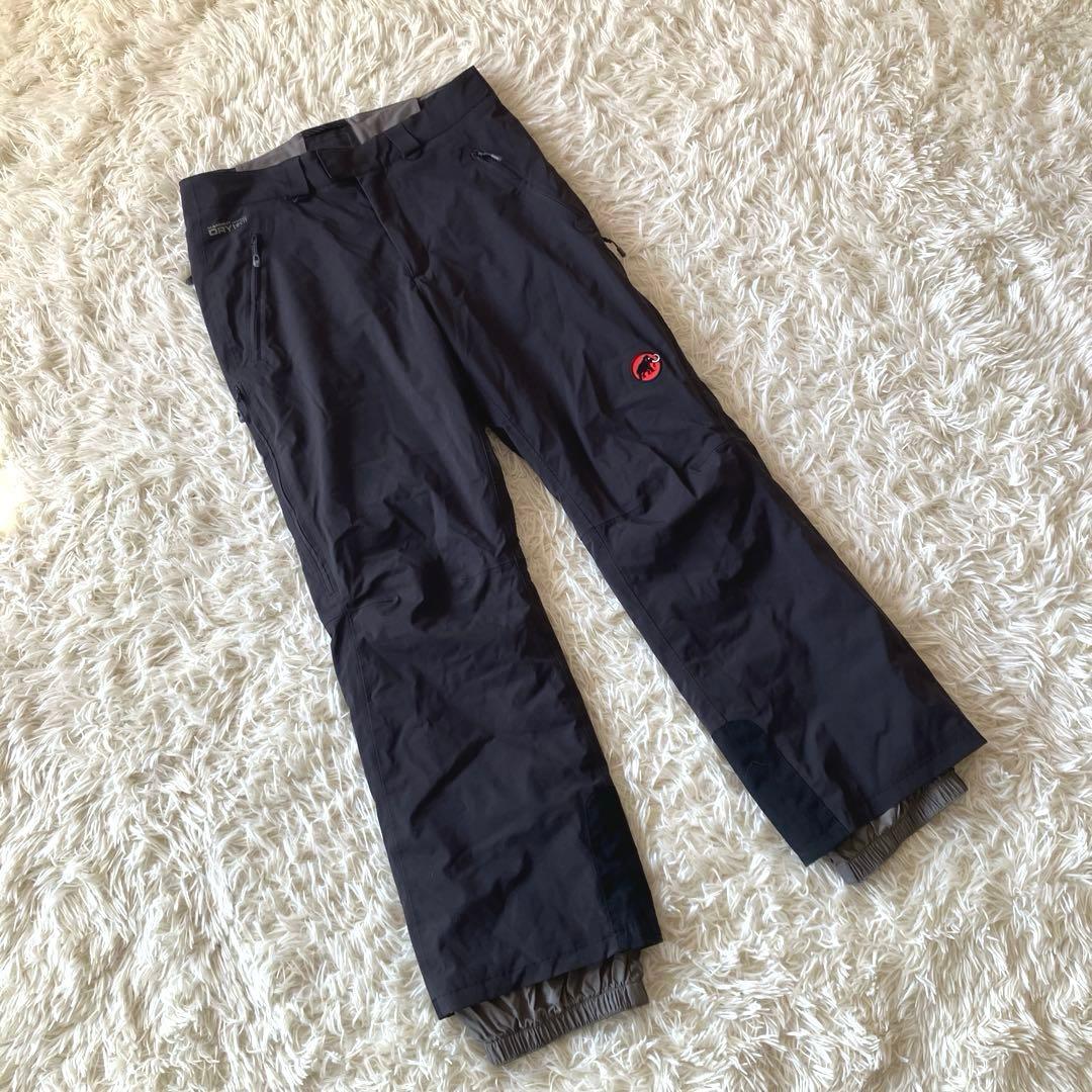 #9L✨MAMMUT マムート ✨スキーウェア パンツ メンズM ブラック