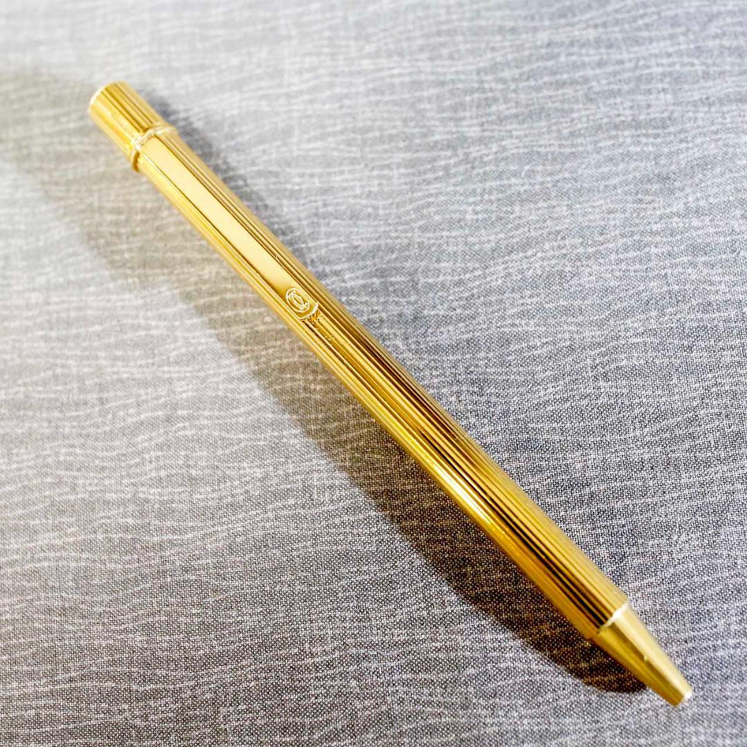 【送料込み】カルティエ ボールペン マスト ゴールド プレート