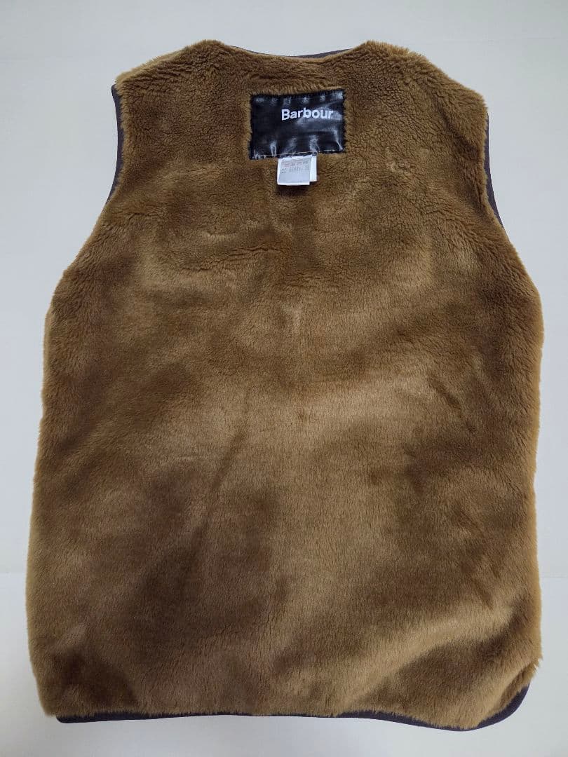 Barbour ビデイルSL用ファーライナー　ブラウン サイズ38
