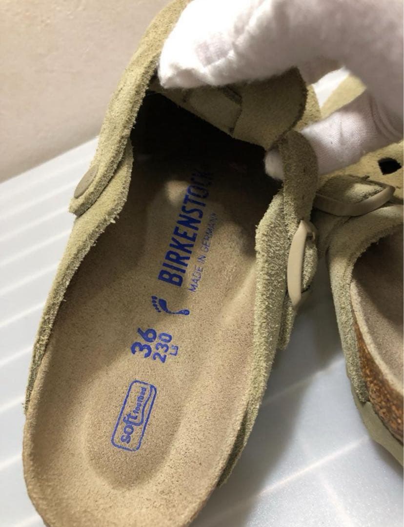 520622● BIRKENSTOCK BOSTON スエード サンダル