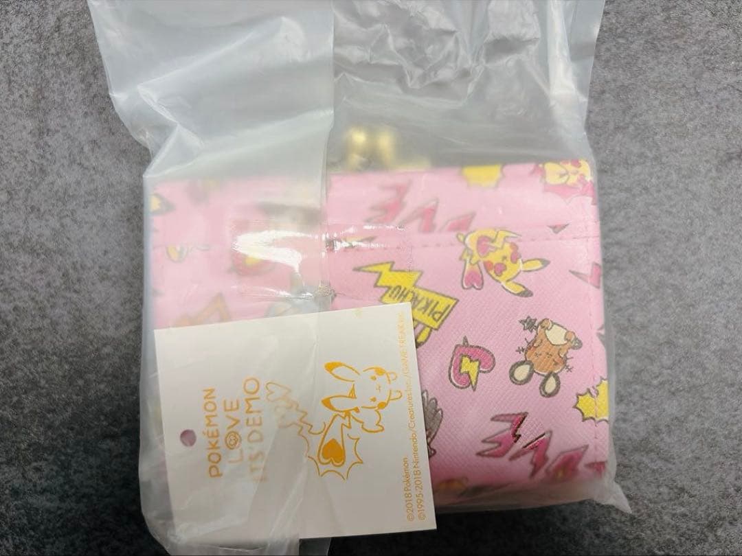未開封 イッツデモ ポケモン ミニ財布 電気タイプ