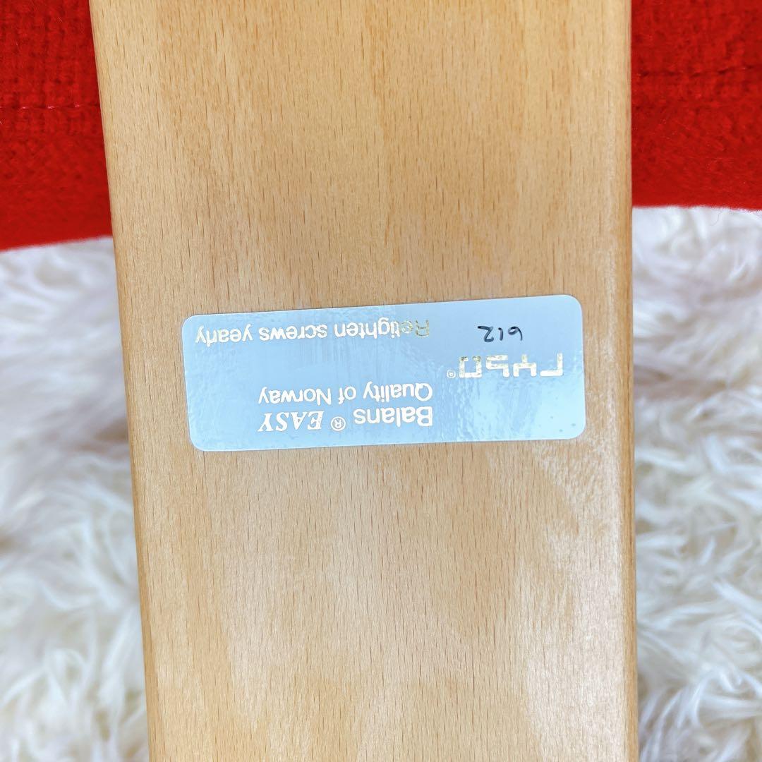 【美品】Ryboリボ社 姿勢矯正バランスチェア バランスイージー　赤