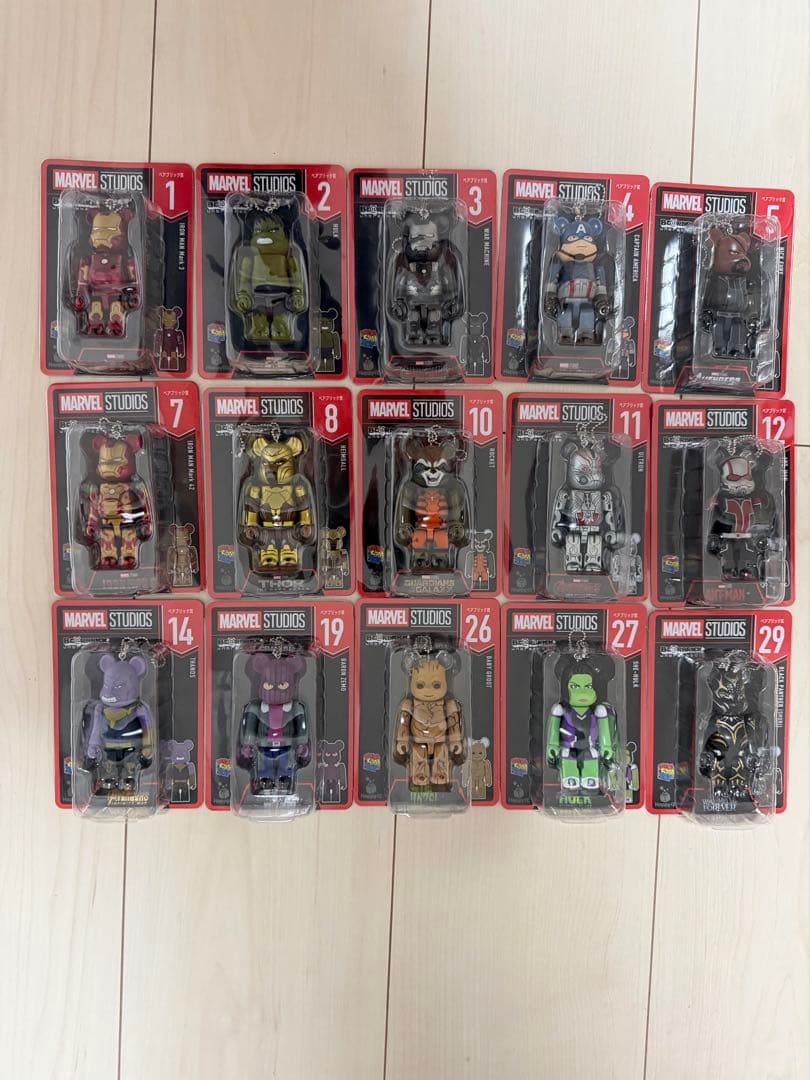 ベアブリック　スパイダーマン　ラストワン賞セット　ハッピーくじ　まとめ売り