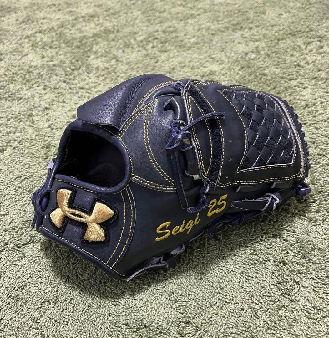 り*ょ様 激レア 田中正義 実使用 アンダーアーマー グローブ グラブ 硬式