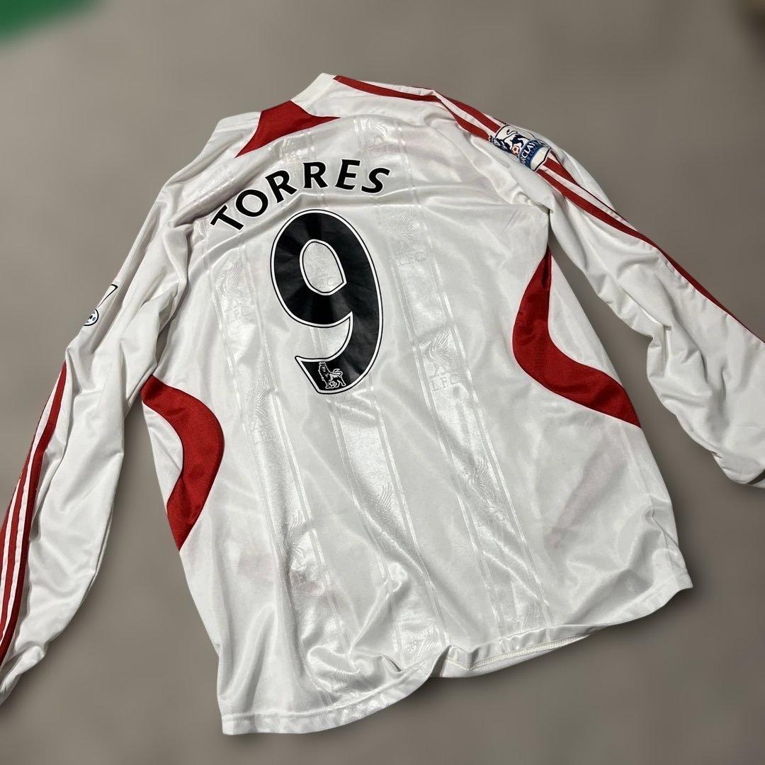 リバプール　07-08 ユニフォーム　アウェイ　フェルナンド・トーレス　長袖