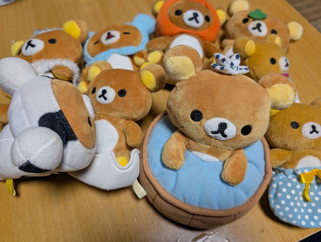 リラックマ ぬいぐるみセット 9体