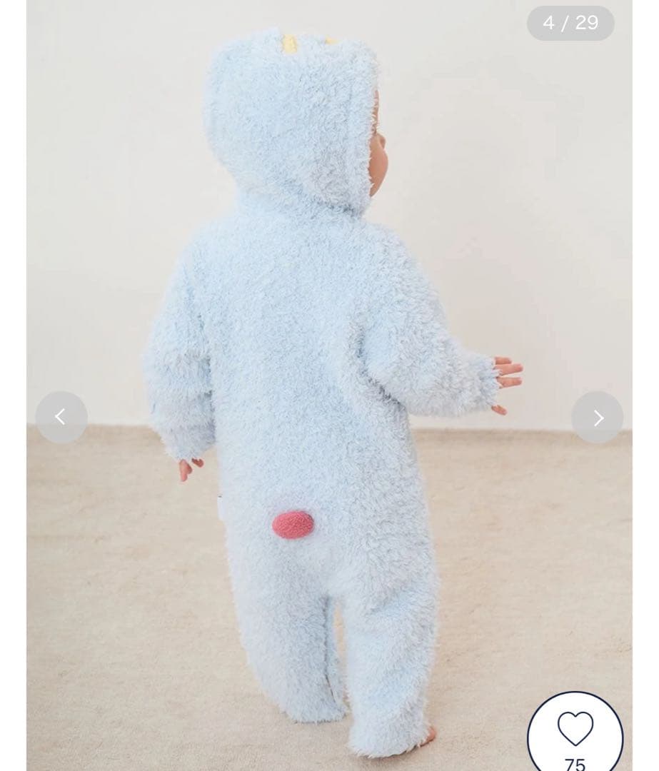 【新品未使用】ジェラピケ　ロンパース ドラえもんコラボ 完売商品　BABY