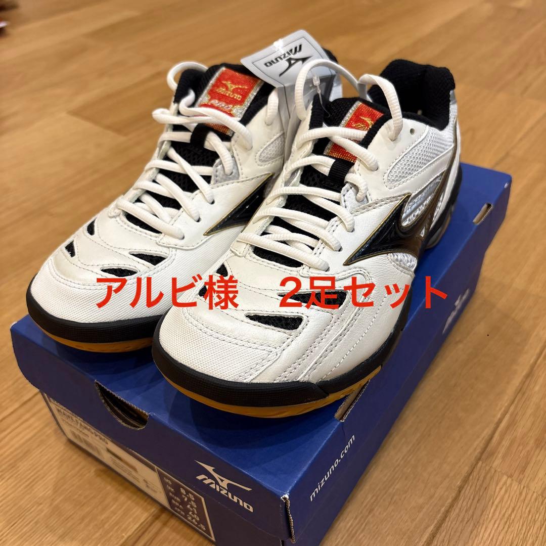 Mizuno 2足セット バドミントンシューズ