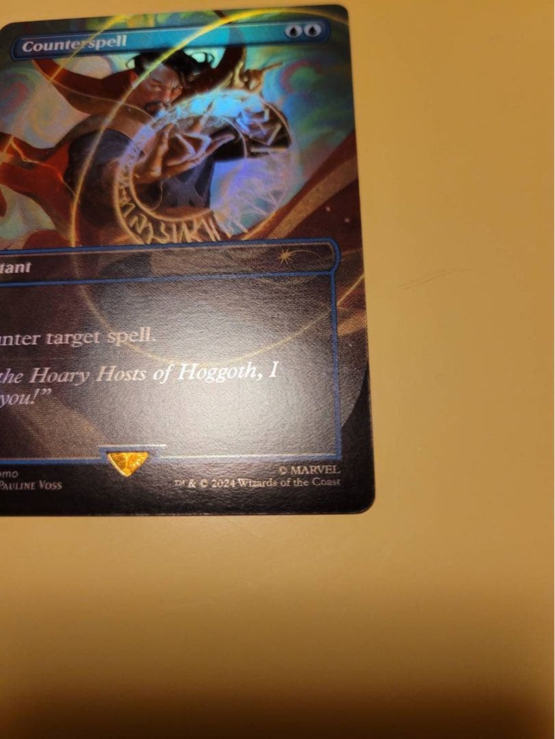 MTG マーヴェル コラボ 対抗呪文 プロモ FOIL PROMO