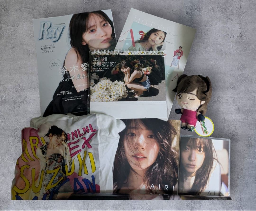 鈴木愛理 DVD・カレンダー・ぬいぐるみ・ポスター・フォトブックグッズセット