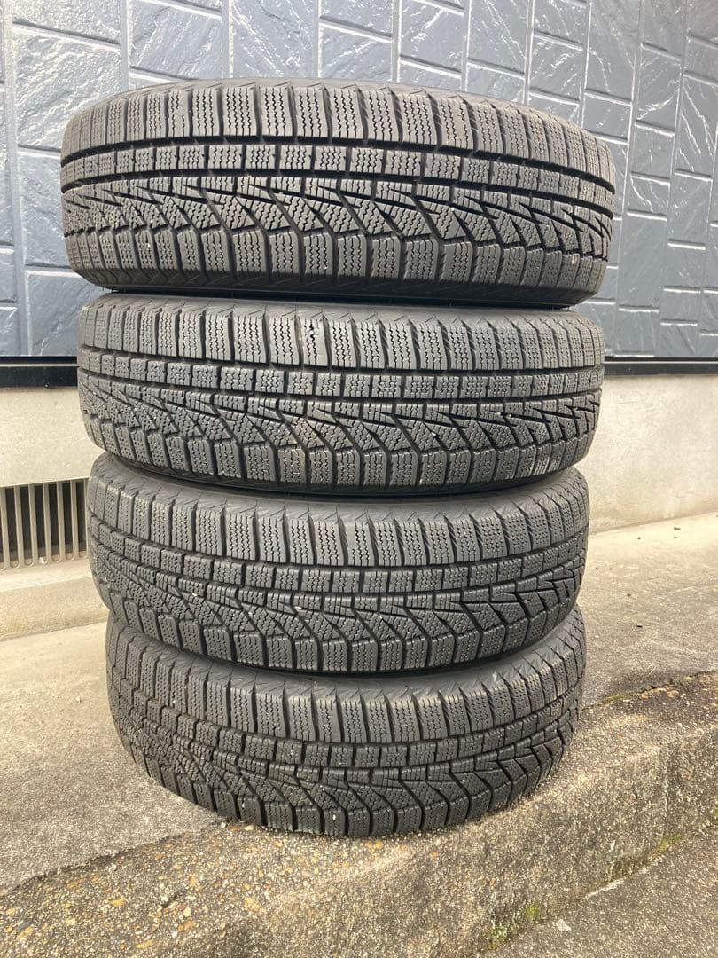165/65/14インチ スタッドレスホイールセット Hankook 出品1