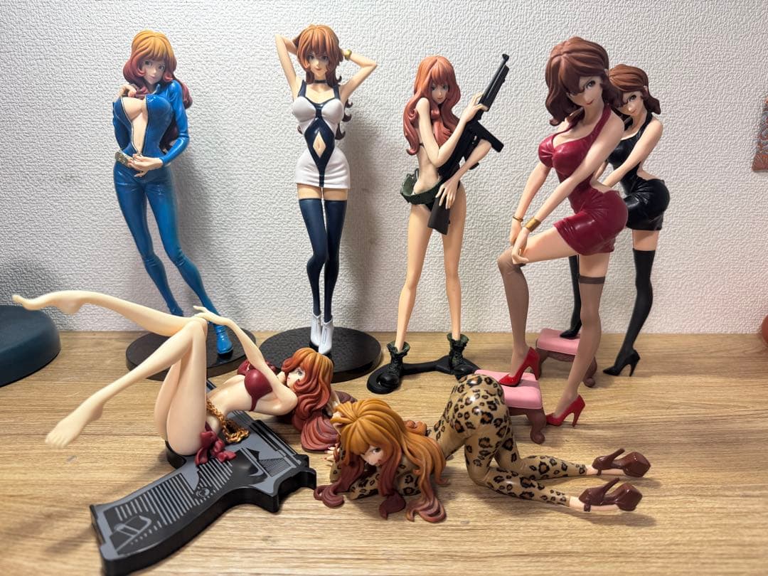 ルパン三世　不二子　フィギュア　セット