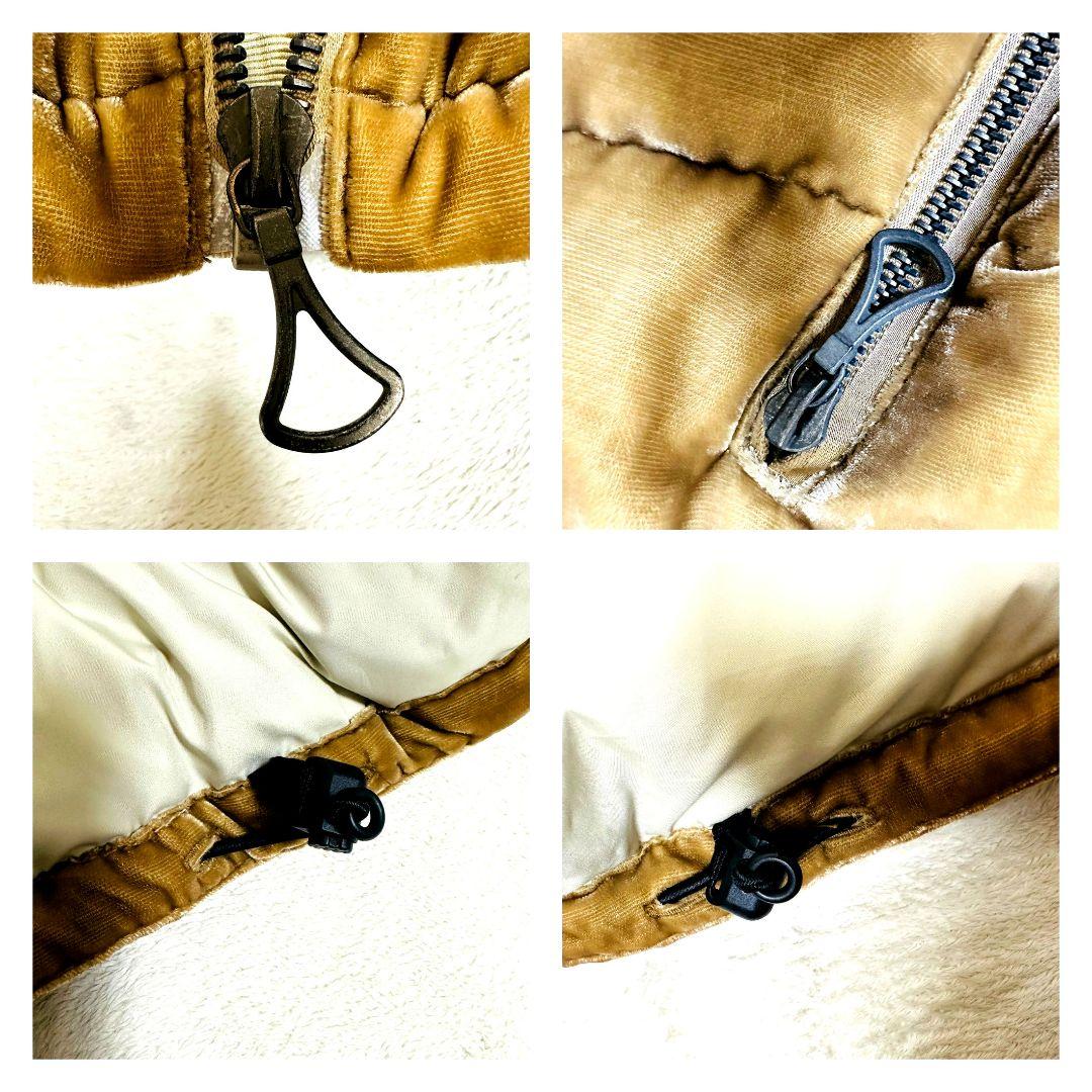 マウンテンイクイップメント ダウンジャケット 光沢 ダウン95 フード ファーM