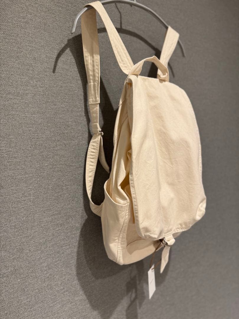 【takeshi kanda】キャンバスリュック/きなり