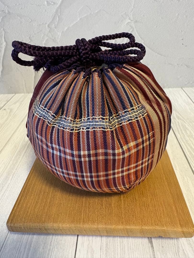 山本陶秀　備前　大海茶入　仕覆付