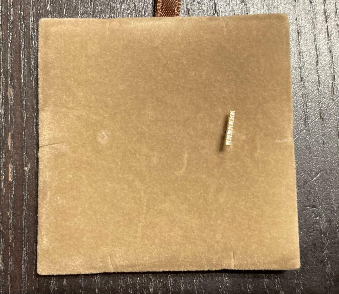 【美品】エテete K18YG パーティクル ピアス　片耳