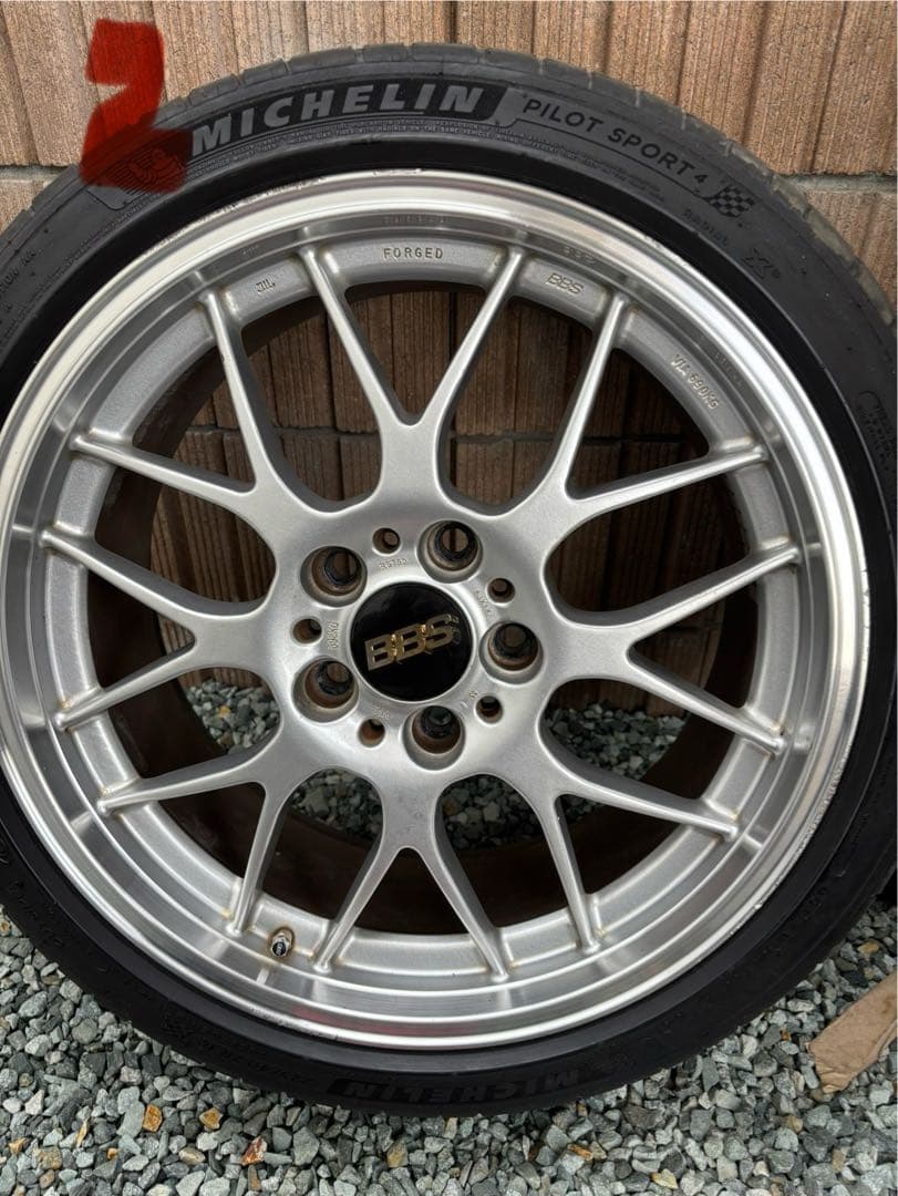 BBS 18インチ ホイールセット ミシュランタイヤ付き