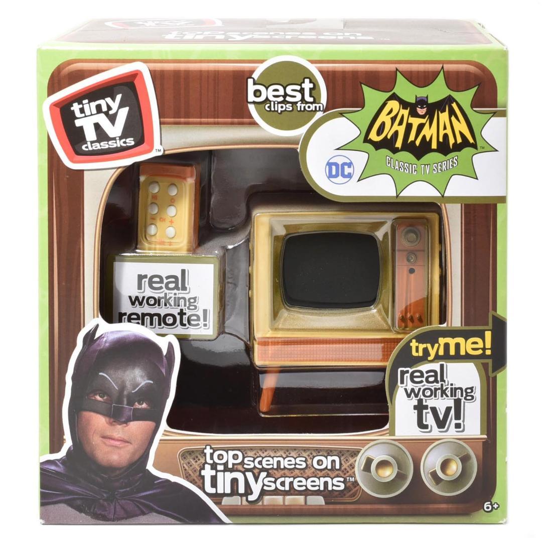 Tiny TV Classics バットマン ミニチュア ミニテレビ リモコン付