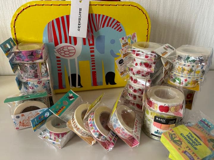 【廃番】マリメッコ marimekko®︎ ペーパートランク　マステ