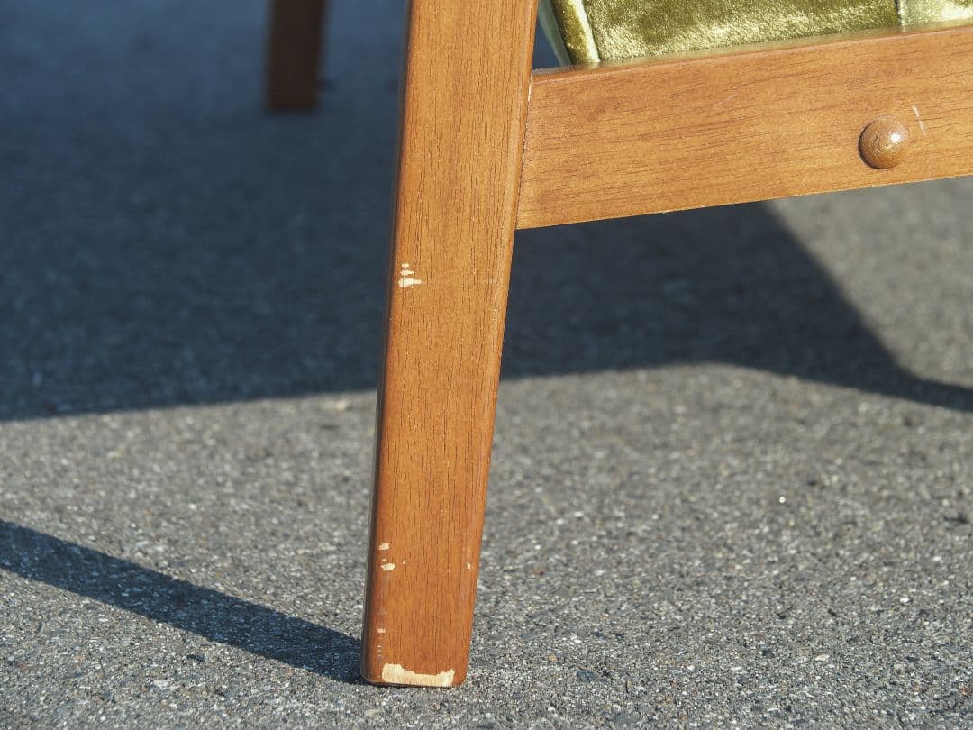 【値引中】モケットグリーン2Pソファ