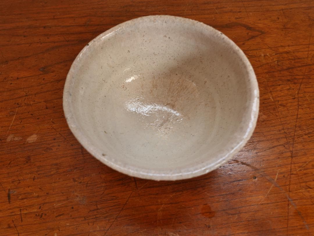 斑唐津茶碗　西岡小十