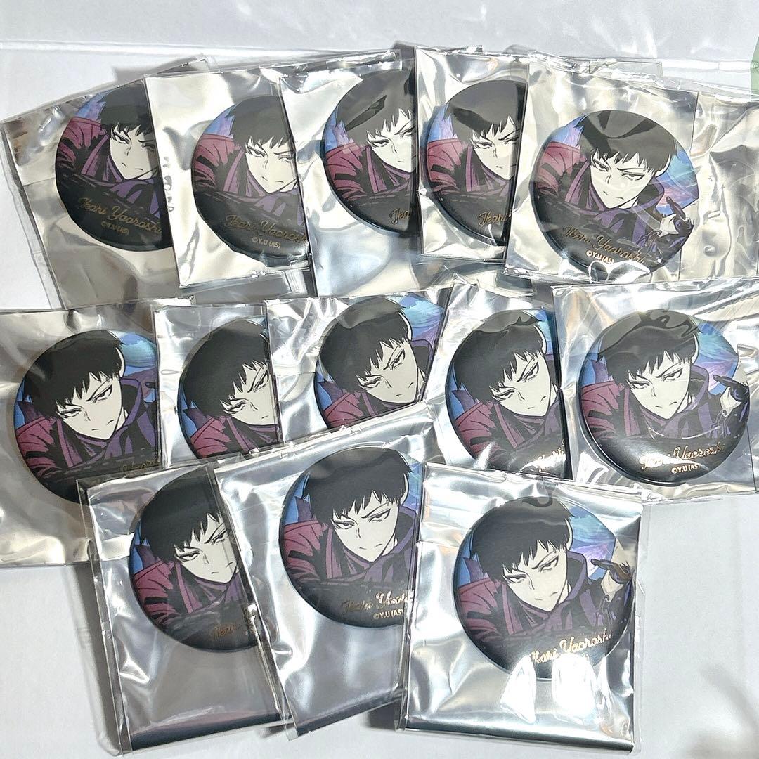 矢颪碇 桃源暗鬼 メタリック 缶バッジ 原作絵