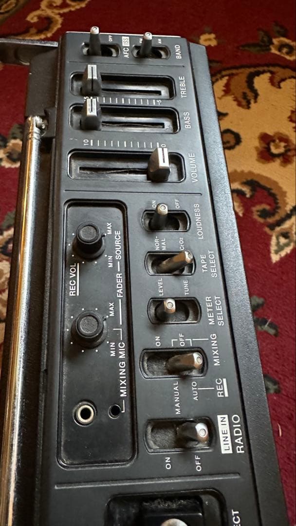 SONY CF-1980 ラジカセ カセットプレーヤー　現状品