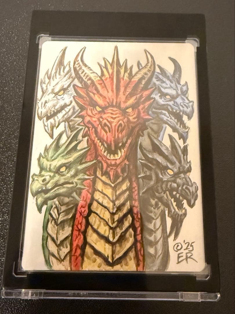 mtg アーティストプルーフ　foil ビホルダーの死の光線　殺し